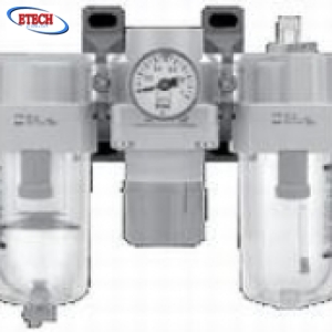Bộ lọc điều áp, tách nước, tách dầu, tra dầu khí nén SMC, AC50-06G-A/B